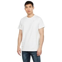 тениска,мъжки,тениски,g,star,base,s,ribbed,short,sleeve,t,shirt,white
