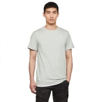тениска,мъжки,тениски,g,star,base,s,ribbed,short,sleeve,t,shirt,jadeite,heather,(grey)