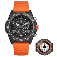 електро,luminox,bear,grylls,survival,master,3740,series,strap,orange,(black,nbr,orange)