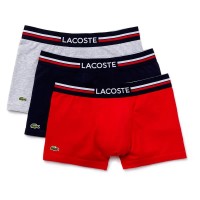 мъжко,бельо,lacoste,slips,3,units,marine,argent,chine,red,(red,white,blue)