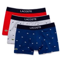 мъжко,бельо,lacoste,slips,3,units,methylene,argent,chine,red,(red,blue)