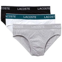 мъжко,бельо,lacoste,slips,3,units,black,white,argent,chine,(white,black,grey)