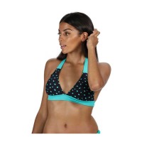 дамски,бански,костюми,regatta,flavia,bikini,top,navy,dot,(blue)