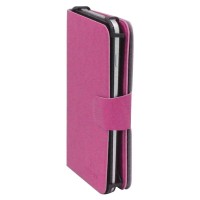 други,аксесоари,leotec,universal,5´´,swivel,smartphone,case,black,(pink)