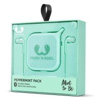 слушалки,слушалки,fresh´n,rebel,rocbox,pebble+vibe,in,ear,pack,wireless,earphones,green,(peppermint)