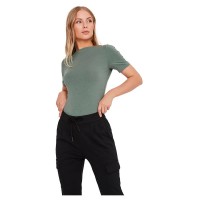 тениска,дамски,тениски,vero,moda,octavia,t,shirt,green,(laurel,wreath)