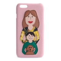 други,аксесоари,dolce,&,gabbana,731744,iphone,6,6s,plus,phone,case,pink,(pink)