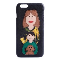 други,аксесоари,dolce,&,gabbana,731744,iphone,6,6s,plus,phone,case,black