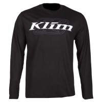 блуза,с,дълъг,ръкав,мъжки,тениски,дамски,тениски,klim,k,corp,long,sleeve,jersey,black,(black,white)