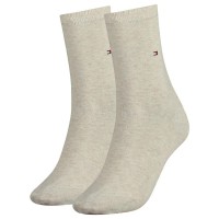 чорапи,дамски,чорапи,tommy,hilfiger,casual,socks,2,pairs,light,beige,melange,(beige)