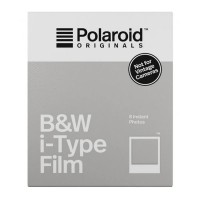 други,аксесоари,polaroid,originals,b&w,i,type,film,8,instant,photos,camera,black,grey,(black,white)
