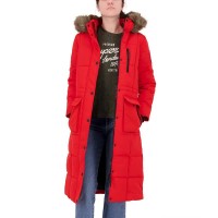 яке,дамски,якета,и,палта,superdry,longline,faux,fur,everest,jacket,red,(high,risk,red)