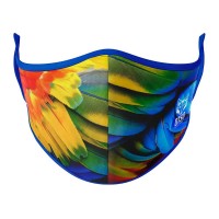 други,аксесоари,otso,animals,protective,mask,feathers,(multicolor)