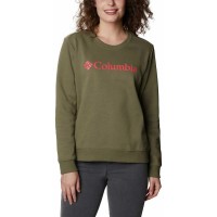 блуза,дамски,блузи,columbia,logo,crew,sweatshirt,green,(stone,green)