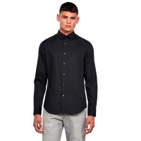 риза,с,дълъг,ръкав,мъжки,ризи,g,star,dressed,super,slim,long,sleeve,shirt,dark,black,(black)