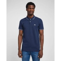 мъжки,блузи,с,яка,lee,piqué,short,sleeve,polo,blue,(navy)