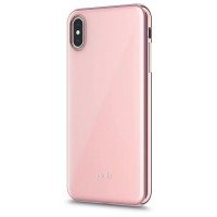 други,аксесоари,moshi,iglaze,iphone,xs,max,silicone,phone,case,pink