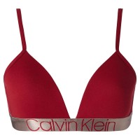 дамско,бельо,дамски,бикини,и,танкини,calvin,klein,triangle,light,lined,bra,red,(sweet,berry)