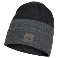 шапка,всички,шапки,buff,®,knitted,beanie,black,grey,(yulia,graphite)