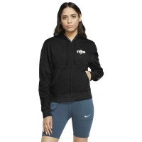 блуза,дамски,блузи,nike,sportswear,full,zip,sweatshirt,black,(black,sail)