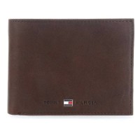 портфейли,и,портмонета,tommy,hilfiger,johnson,flap,and,coin,pocket,wallet,brown