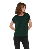 тениска,дамски,тениски,vero,moda,ava,short,sleeve,t,shirt,pine,grove,(green)