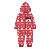 гащеризон,детски,облекла,за,момчета,disney,interlock,mickey,long,sleeve,jumpsuit,red,(red)