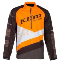 блуза,мъжки,пуловери,klim,revolt,half,zip,sweatshirt,orange,black,(race,spec,strike,orange)