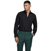 риза,с,дълъг,ръкав,мъжки,ризи,jack,&,jones,bla,royal,long,sleeve,shirt,black,slim,fit,(black)