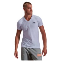 тениска,мъжки,тениски,superdry,orange,label,classic,short,sleeve,v,neck,t,shirt,optic,(white)