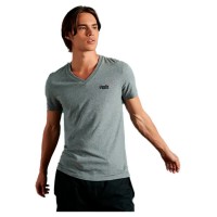 тениска,мъжки,тениски,superdry,orange,label,classic,short,sleeve,v,neck,t,shirt,noos,grey,marl,(grey)