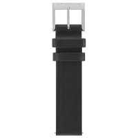 други,аксесоари,mondaine,genuine,leather,quick,release,strap,black,(black)