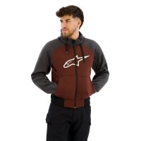 блуза,мъжки,пуловери,alpinestars,chrome,sport,full,zip,sweatshirt,tar,grey,burgundy,(orange,grey)
