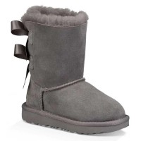 детски,обувки,детски,боти,ugg,kids,bailey,bow,ii,toddler,boots,grey