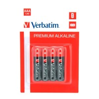 батерии,verbatim,1x4,micro,aaa,lr,03,battery,black