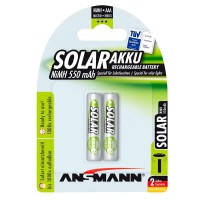 батерии,ansmann,1x2,maxe,nimh,rechargeable,micro,aaa,solar,batteries,550mah,silver,(silver)