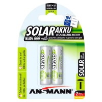 батерии,ansmann,1x2,maxe,nimh,rechargeable,mignon,aa,solar,batteries,800mah,yellow,grey,(grey)
