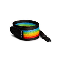 други,аксесоари,polaroid,originals,flat,camera,strap,rainbow,black,(multicolor)