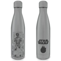 бутилки,за,вода,pyramid,star,wars,metal,bottle,550ml,silver,(grey)