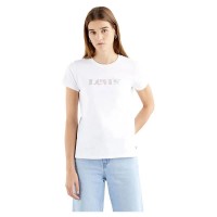 тениска,дамски,тениски,levi´s,®,the,perfect,17369,short,sleeve,t,shirt,new,logo,iridesce,(white)
