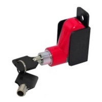 други,аксесоари,quick,media,electronic,brake,disc,lock,for,m365,padlock,red,(silver)