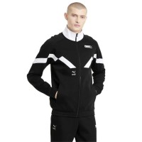 блуза,мъжки,пуловери,puma,international,dk,full,zip,sweatshirt,white,black,(puma,black)