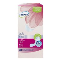 хигиена,тяло,tena,lady,ultramini,compress,pad,28,units,pink,(white)