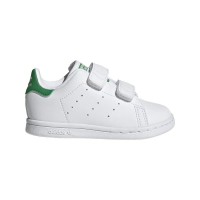 детски,маратонки,детски,маратонки,adidas,originals,stan,smith,cf,velcro,infant,trainers,ftwr,white,ftwr,white,green,(white)