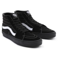маратонки,дамски,маратонки,vans,sk8,hi,trainers,black,(suede,canvas,black,black,true,white)