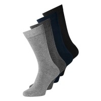 чорапи,мъжки,чорапи,jack,&,jones,12125756,socks,10,pairs,dark,grey,melange,detail,dgm,lgm,black,black,navy,(grey)