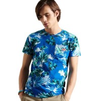 тениска,мъжки,тениски,superdry,allover,print,pocket,short,sleeve,t,shirt,blue,(brush,palm,blue)