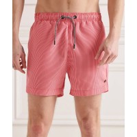 бански,гащета,мъжки,бански,костюми,superdry,studios,swimming,shorts,rouge,red,stripe,(pink)