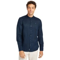 риза,с,дълъг,ръкав,мъжки,ризи,timberland,mill,river,korean,long,sleeve,shirt,dark,sapphire,(blue)