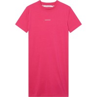 дънки,дамски,поли,и,рокли,calvin,klein,jeans,micro,branding,short,dress,pink